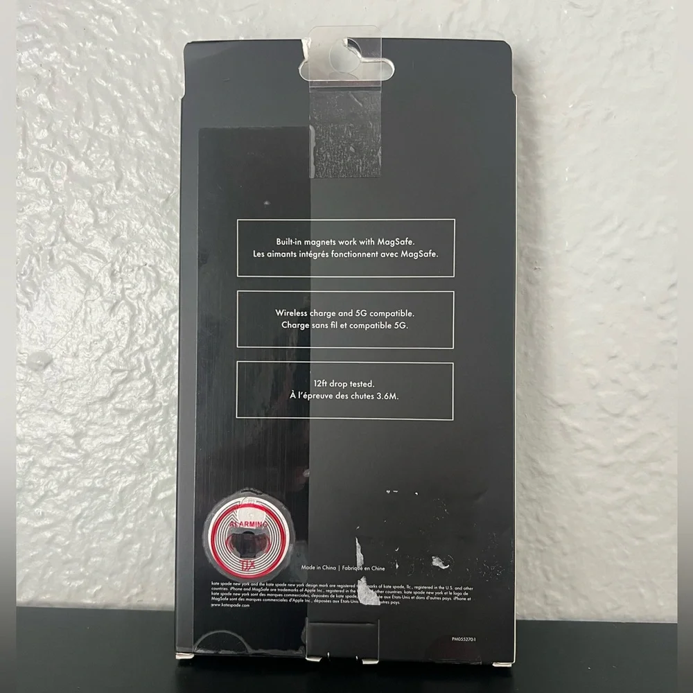 NWT - Kate Spade Floral iPhone 15 Pro Max Phone Case